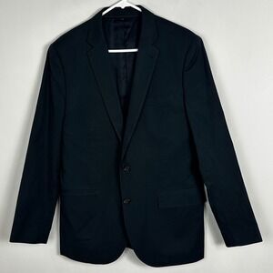 J Crew Ludlow Blazer Jacket Navy Blue Mens Size 40 R Sports Coat Jacket 35730